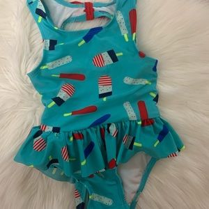 Popsicle one piece swimsuit